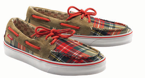 vans zapato red