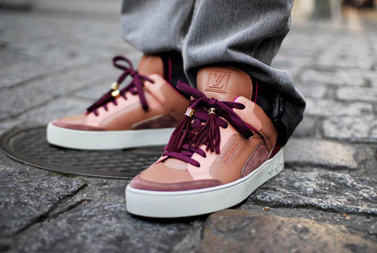 Louis Vuitton Kanye West Don Patchwork Sneakers