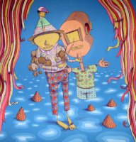 Os Gemeos "Nos braÃ§os de um anjo"