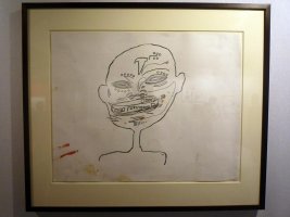 Jean Michel Basquiat, autoportrait, 1983