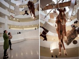 Maurizio Cattelan - "All" @ Guggenheim NY