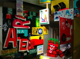 "Street", 2011 - Todd James, Barry McGee, Stephen Powers, Devin Flynn, Josh (...)