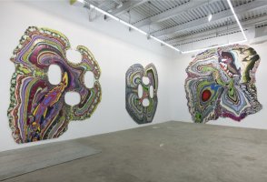 Holton Rower "Pour Paintings" @ The Hole