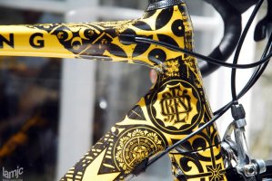 Stages - Shepard Fairey Customized Trek Madone Ridden by Lance Armstrong in (...)