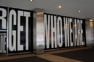 Barbara Kruger at Lever House