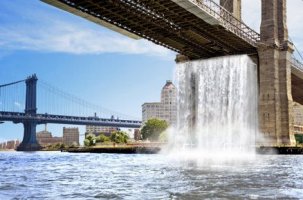 Olafur Eliasson - Waterfall project