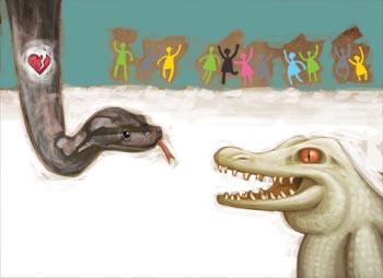 Lacoste Crocodile Mythologies