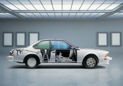 BMW Art Cars - Robert Rauschenberg